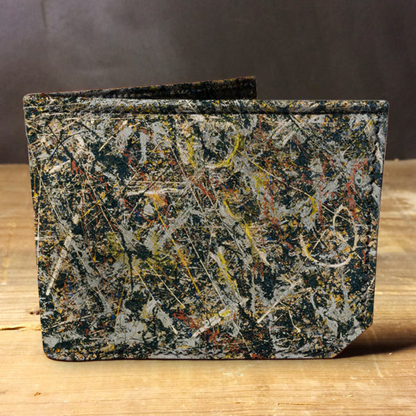 Splatter Paint - Spectrum Leather Wallet – backerton