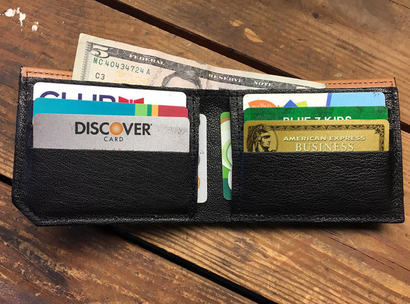 Squid Attack - Spectrum Leather Wallet