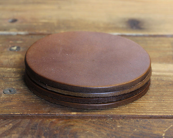 Brown Blank Coasters (Set of Four)