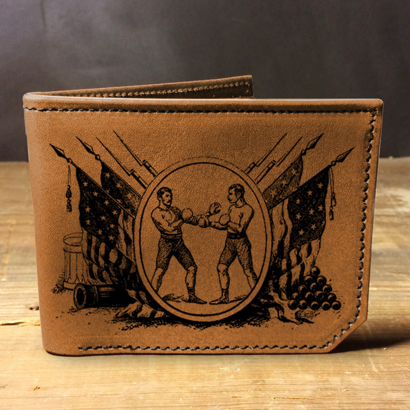 Boxer - Printmaker Leather Wallet