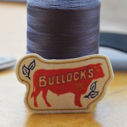 S&S Felt Patch - Bullocks