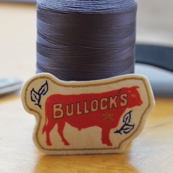 S&S Felt Patch - Bullocks
