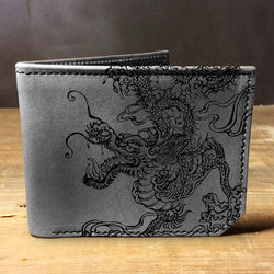 Dragon - Printmaker Leather Wallet