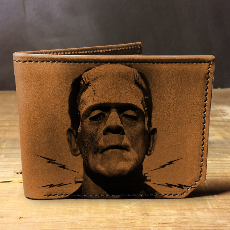 Frankenstien - Printmaker Leather Wallet