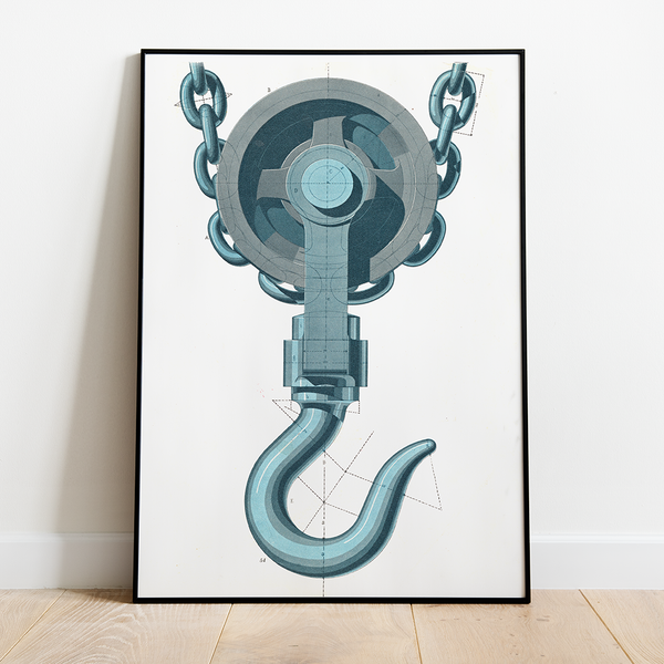 Hook - 12"x18" Poster