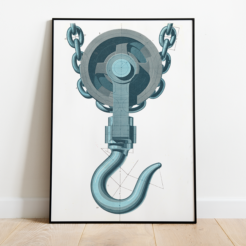 Hook - 12"x18" Poster