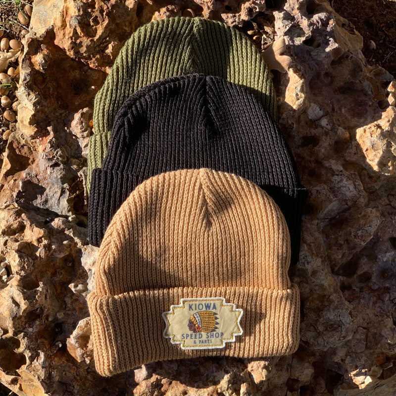 Kiowa Speed Shop Ribbed Beanie