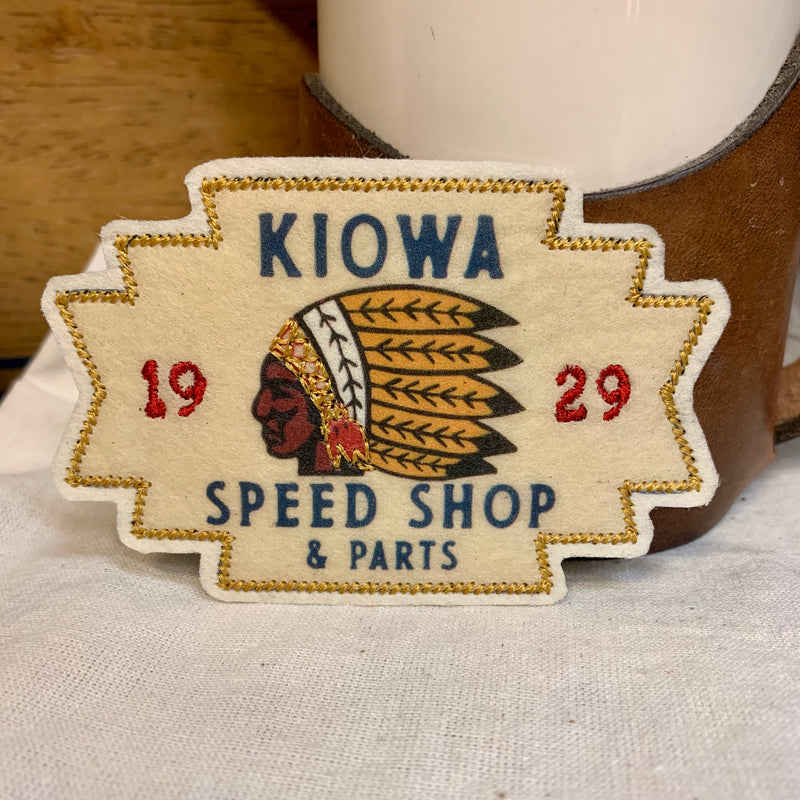 Kiowa Speed Shop - Patch (Patch Only)