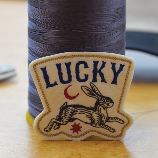 S&S Felt Patch - Lucky