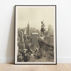 New York -  12"x18" Print