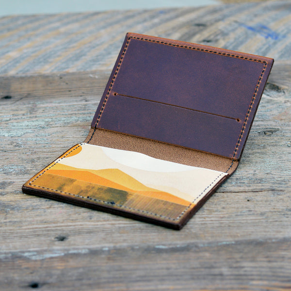 Essentials Wallet - Orange Mountain