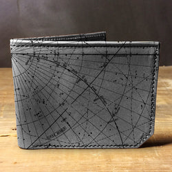 Star Map - Printmaker Leather Wallet