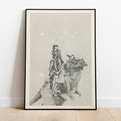 Taun Taun -  12"x18" Print