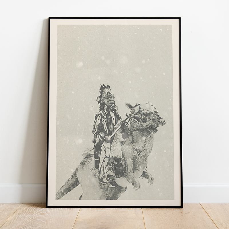 Taun Taun -  12"x18" Print