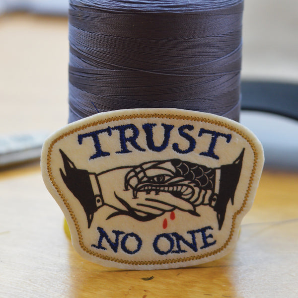 S&S Felt Patch - Trust No One