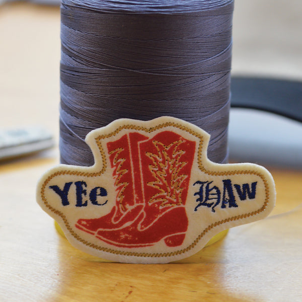 S&S Felt Patch - Yee Haw
