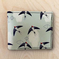 Birds - Minimal Bi-Fold Wallet