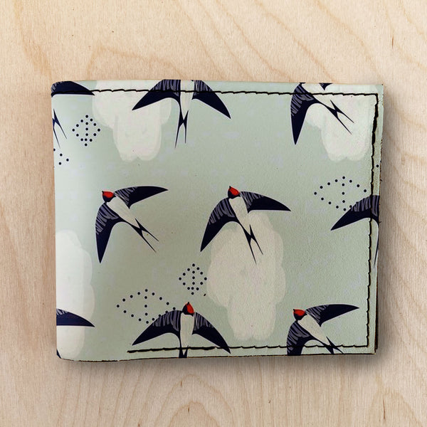 Birds - Minimal Bi-Fold Wallet
