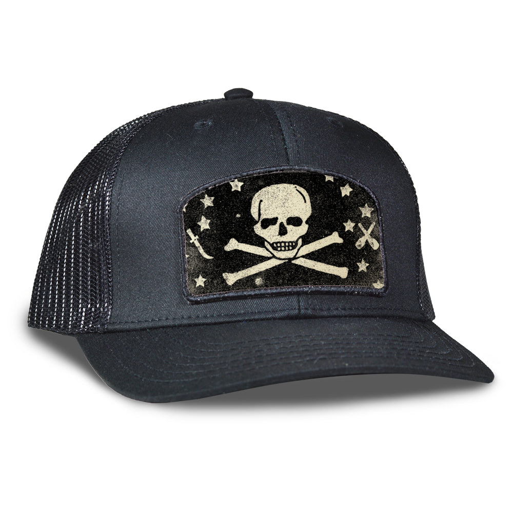 Skull and Crossbones - Archie Trucker Hat – backerton