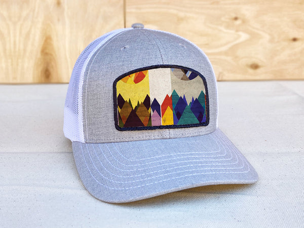 Colorful Mountains -  Archie Trucker Hat Wholesale