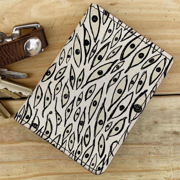 Eyes - Leather Spectrum Vert Cardholder Wallet