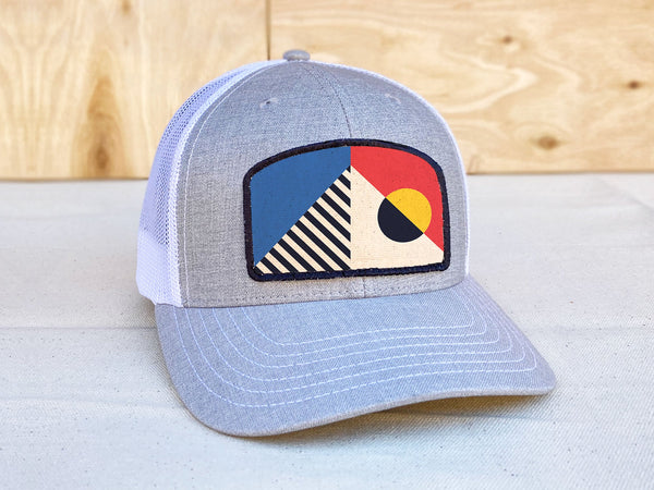 Geometric Mountain -  Archie Trucker Hat Wholesale