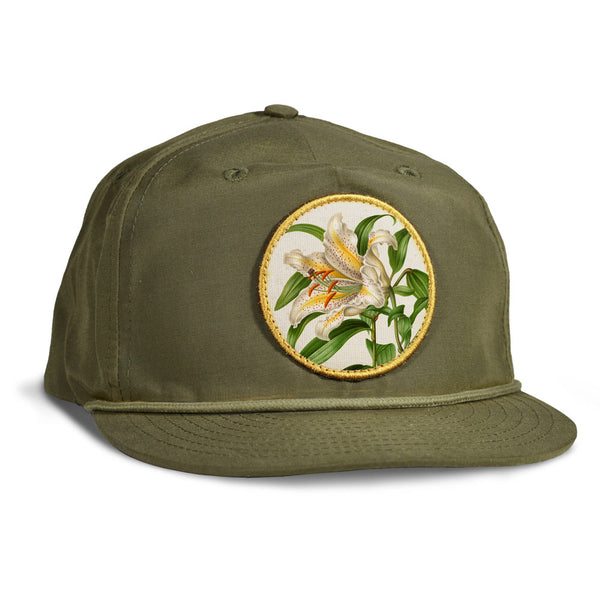 Iris Flower -  Palmer Rope Hat