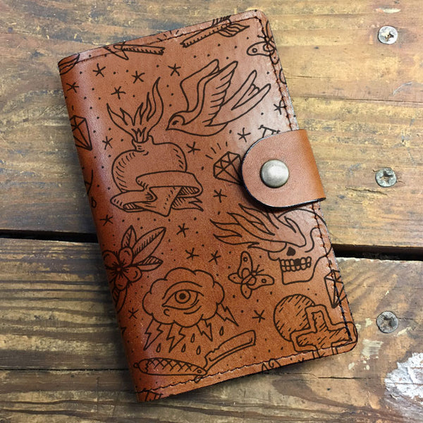 Tattoo - Leather Journal Cover