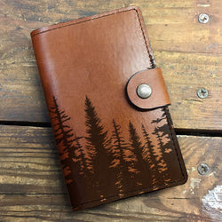 Treeline - Leather Journal Cover