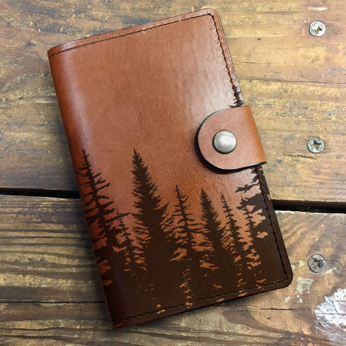 Treeline - Leather Journal Cover