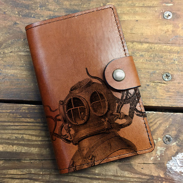Aquanaut - Leather Journal Cover