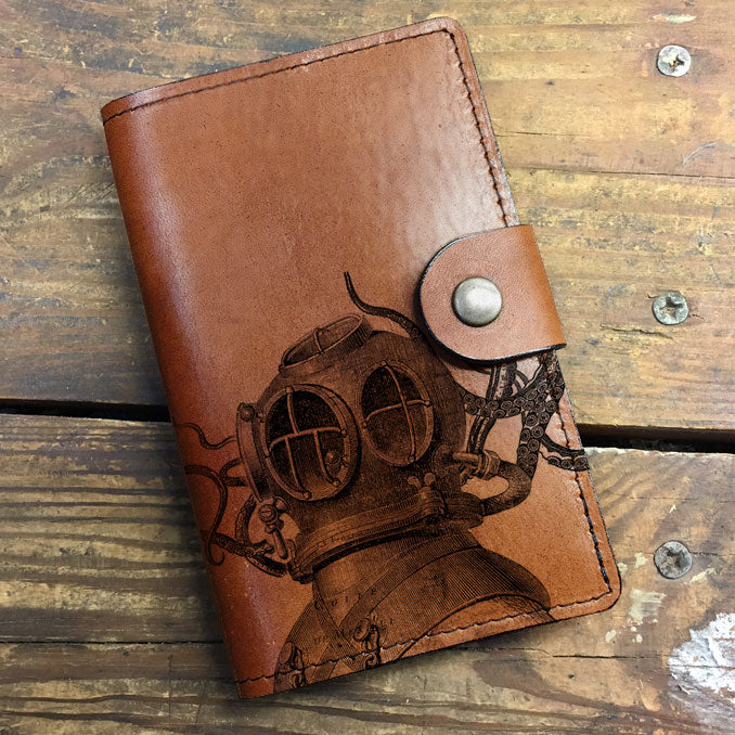 Aquanaut - Leather Journal Cover