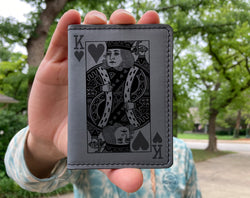 King of Hearts - Printmaker Vert Bifold