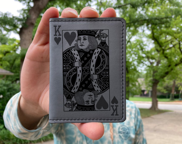 King of Hearts - Printmaker Vert Bifold