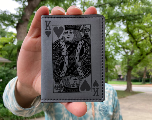 King of Hearts - Printmaker Vert Bifold Wholesale