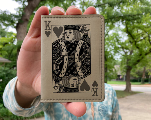 King of Hearts - Printmaker Vert Bifold