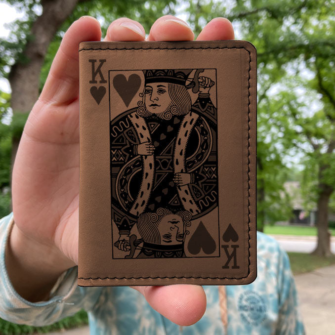 King of Hearts - Printmaker Vert Bifold