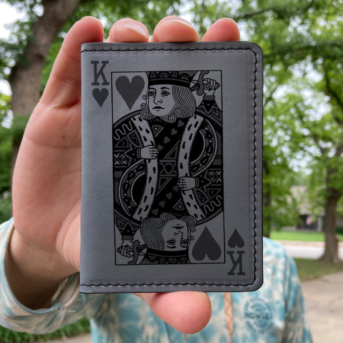 King of Hearts - Printmaker Vert Bifold