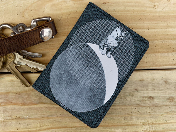 Kitty - Leather Spectrum Vert Cardholder Wallet