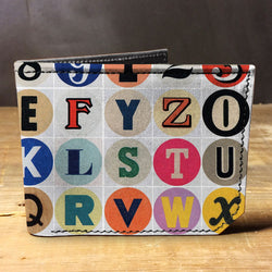 Letters - Spectrum Leather Wallet