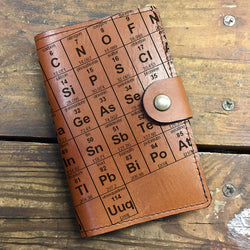 Periodic Table - Leather Journal Cover