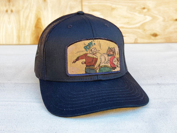 Cowboy POW!  -  Archie Trucker Hat Wholesale