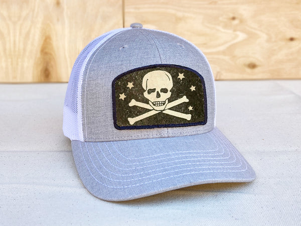 Skull and Crossbones -  Archie Trucker Hat