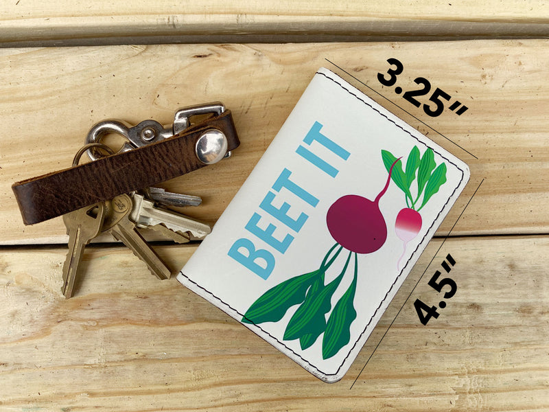Birds - Leather Spectrum Vert Cardholder Wallet