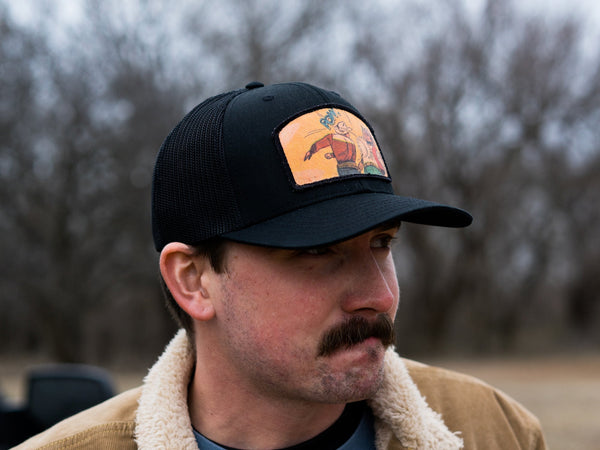 Cowboy POW!  -  Archie Trucker Hat Wholesale