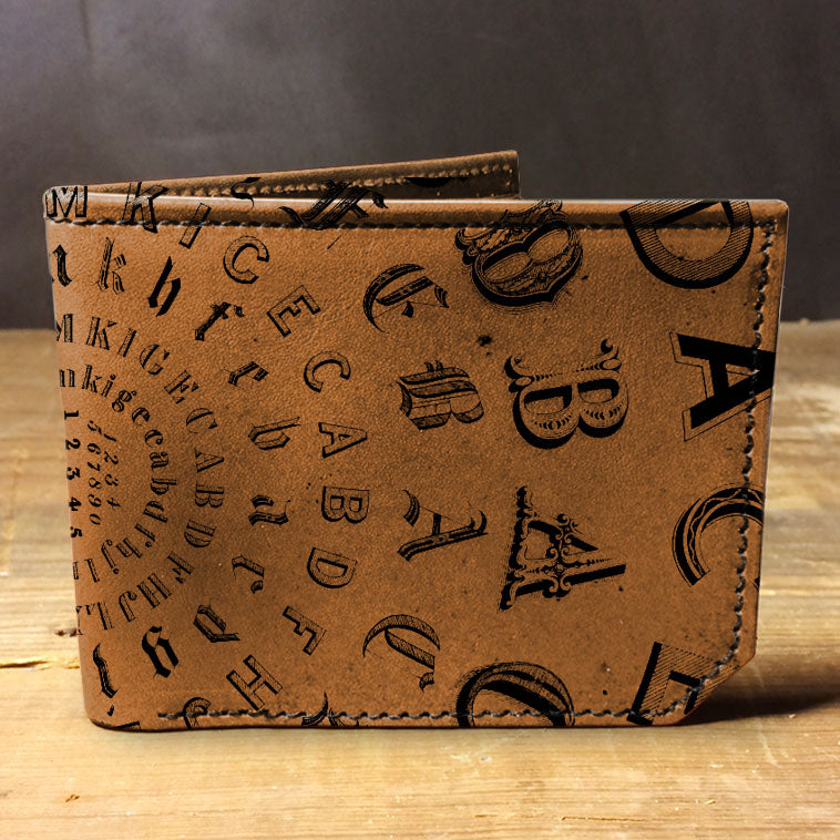 Type - Printmaker Leather Wallet