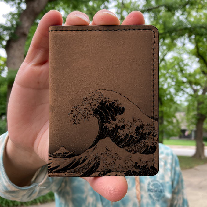 Great Wave - Printmaker Vert Bifold