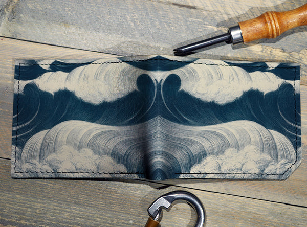 Waves - Spectrum Leather Wallet