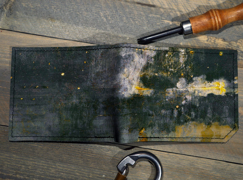 Abstract - Spectrum Leather Wallet