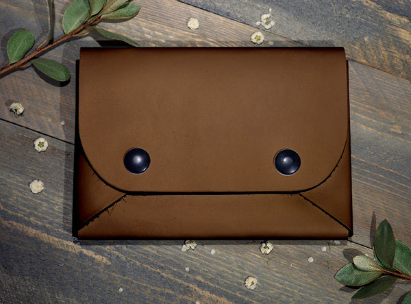 Brown - Midi Travel Wallet